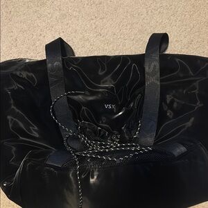 VSX Glossy Black Tote Bag